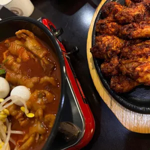신닭발닭날개 사진