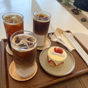 브라운아워 사진