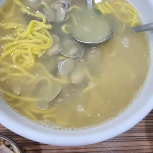 황도바지락칼국수 사진