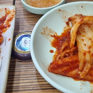 황도바지락칼국수 사진
