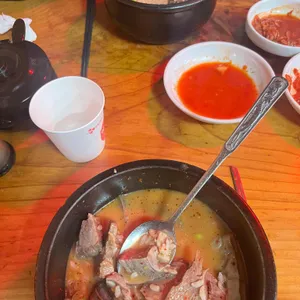 명산식당 사진