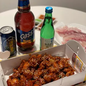 북청닭강정 사진
