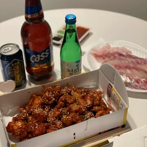 북청닭강정 사진