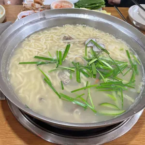 갯벌바지락 손칼국수 사진
