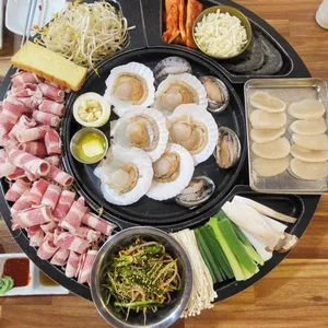 군산조개천국 사진