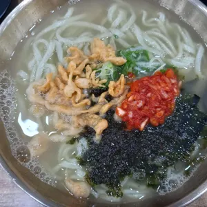 온천역칼국수 사진