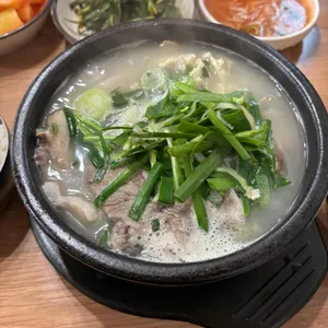 기차순댓국 사진