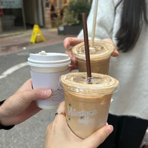 마일스톤 커피 리뷰 사진