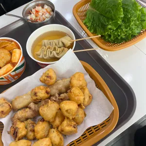 현완단겸 상추튀김 사진