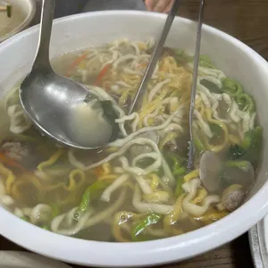 옛날보리밥 삼색칼국수 사진