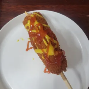 명랑핫도그 사진