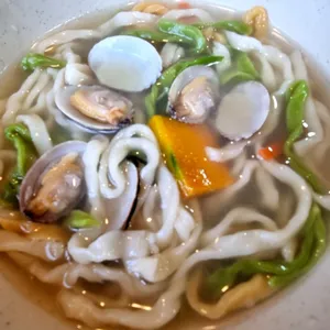 옛날보리밥 삼색칼국수 사진