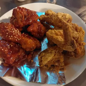 아몬드5000치킨 사진