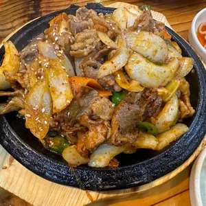 장터보리밥 사진