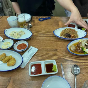 산지물 사진