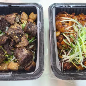 막창굽는 연탄할매 사진