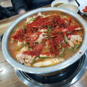 시골식당 사진