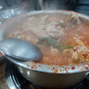 시골식당 사진
