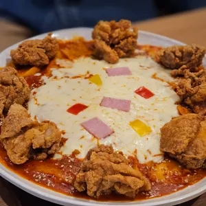 유자유 김치떡볶이 사진