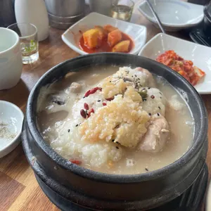 송화삼계탕 사진
