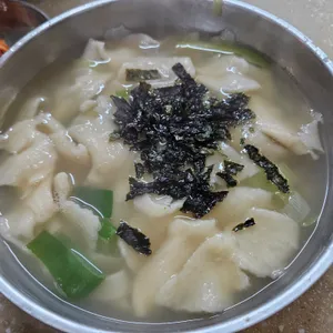 산월수제비칼국수 사진