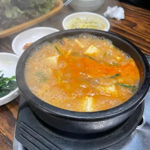 우렁쌈밥 리뷰 사진