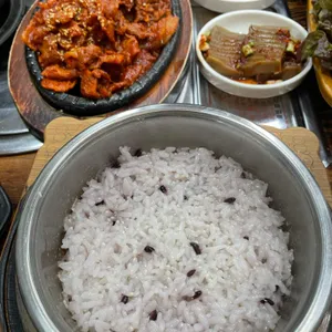 우렁쌈밥 리뷰 사진