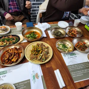 송산곤드레밥상 사진