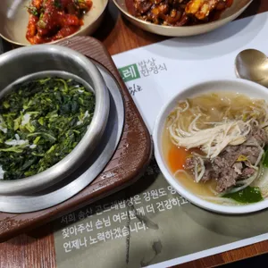 송산곤드레밥상 사진