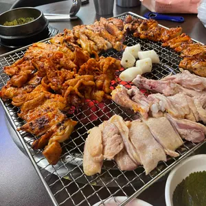 숯불에닭 사진
