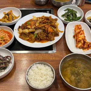 안면도 밥상 사진