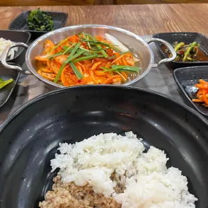 꽁당보리밥&두부찜 사진