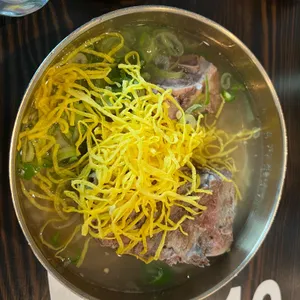 평이담백뼈칼국수 사진