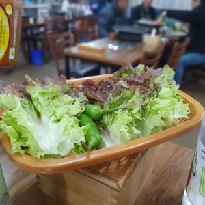 미락 꽃등심구이 돼지갈비 사진