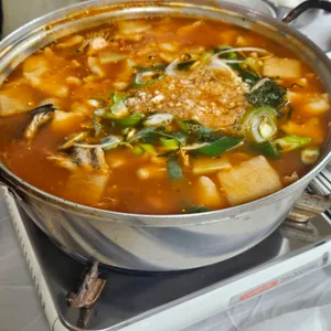 시골식당 사진
