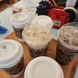 담장옆에국화꽃CCOT 사진