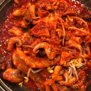 쭈꾸미랑 쪽갈비 사진