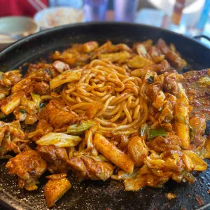산골닭갈비 사진