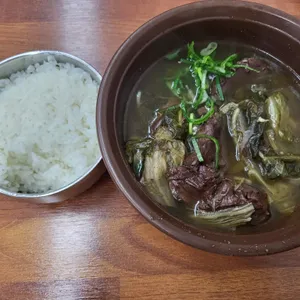 천안남산중앙시장가마솥선지국밥 사진