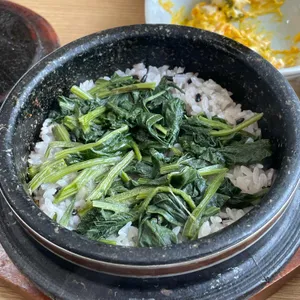 감자바우 곤드레밥 사진