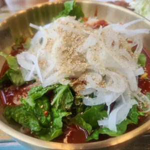말랭이국수 사진