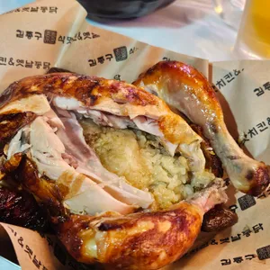 김종구식맛 전기바베큐 옛날통닭 사진