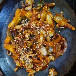솥뚜껑철판파전 사진