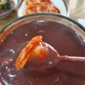 전라도팥칼국수 사진