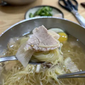 황산밀면 사진