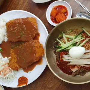 강씨네 아천냉면&왕돈까스 리뷰 사진