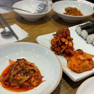 미가 들깨수제비 충무김밥 사진