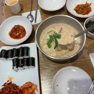 미가 들깨수제비 충무김밥 사진