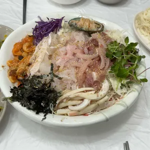 택지물회 사진