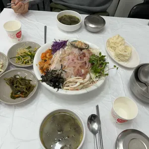 택지물회 사진